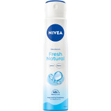 Nivea, spray antitraspirante, Fresh Natural, 250 ml