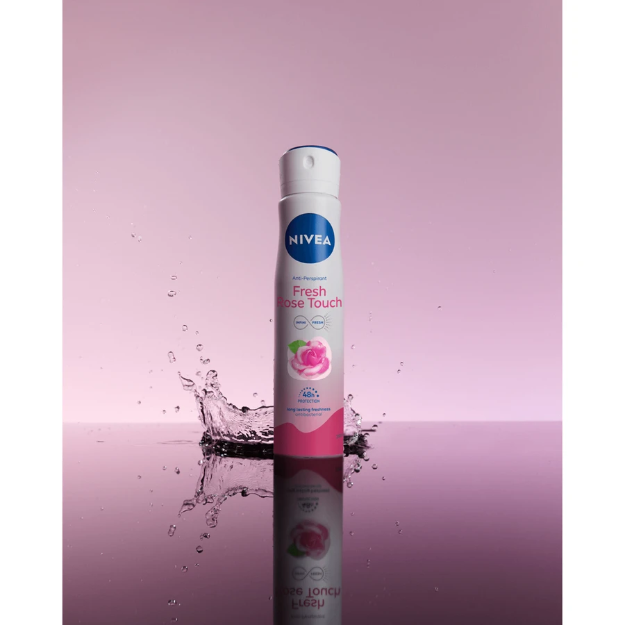Nivea, antitranspiratiespray, Fresh Rose Touch, 250 ml