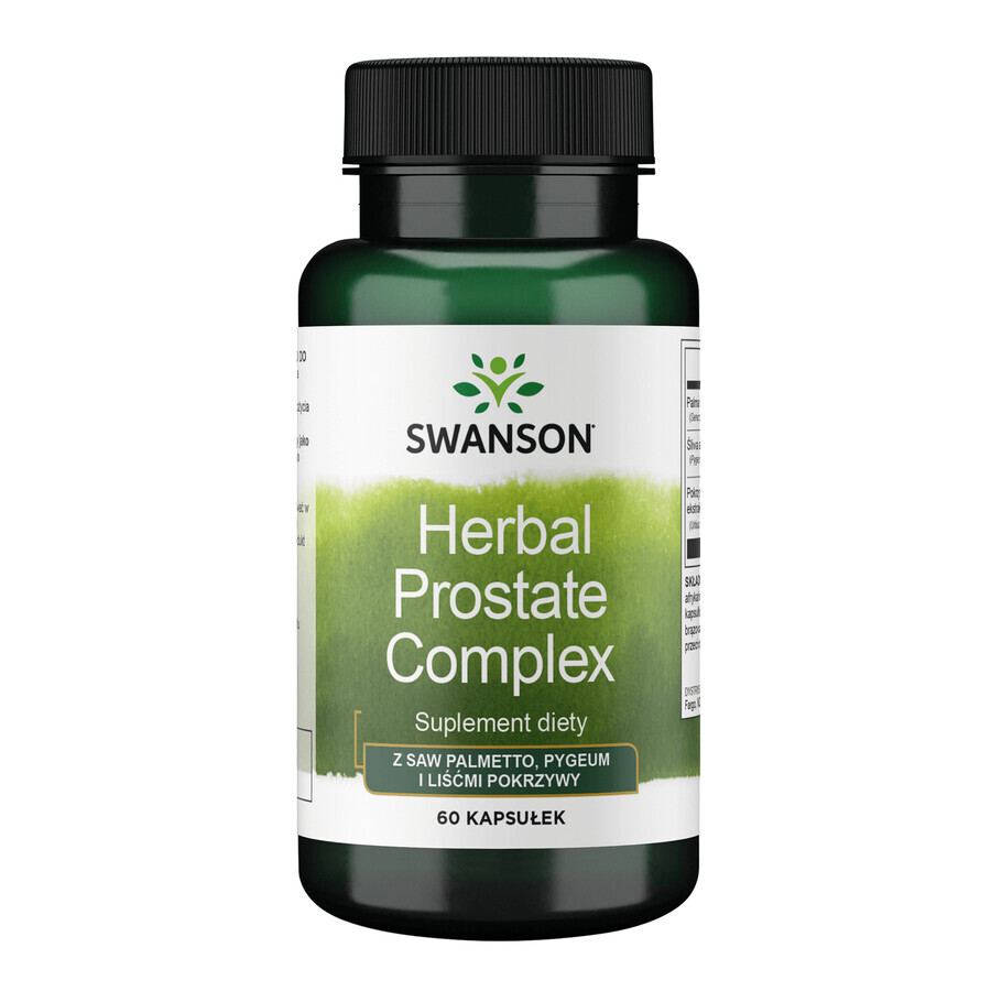 Swanson Complejo Herbal para la Próstata, 60 cápsulas