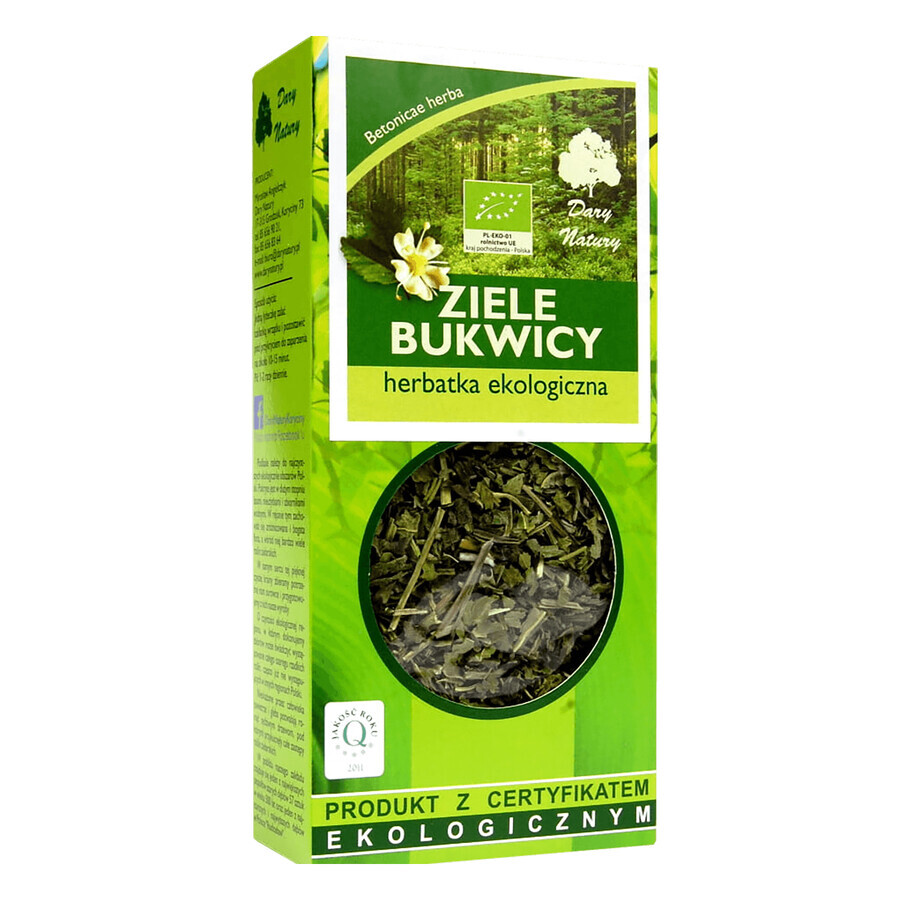 Darya Natury Ziele Bukwica, tè biologico, 50 g