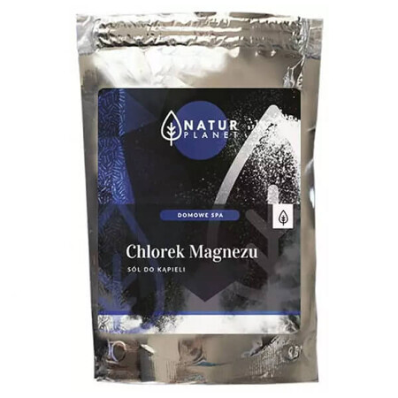 Natur Planet Clorură de magneziu, sare de baie, pulbere, 1000 g