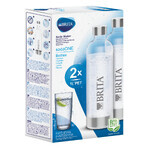 Brita SodaOne, fles voor carbonator, 2 stuks