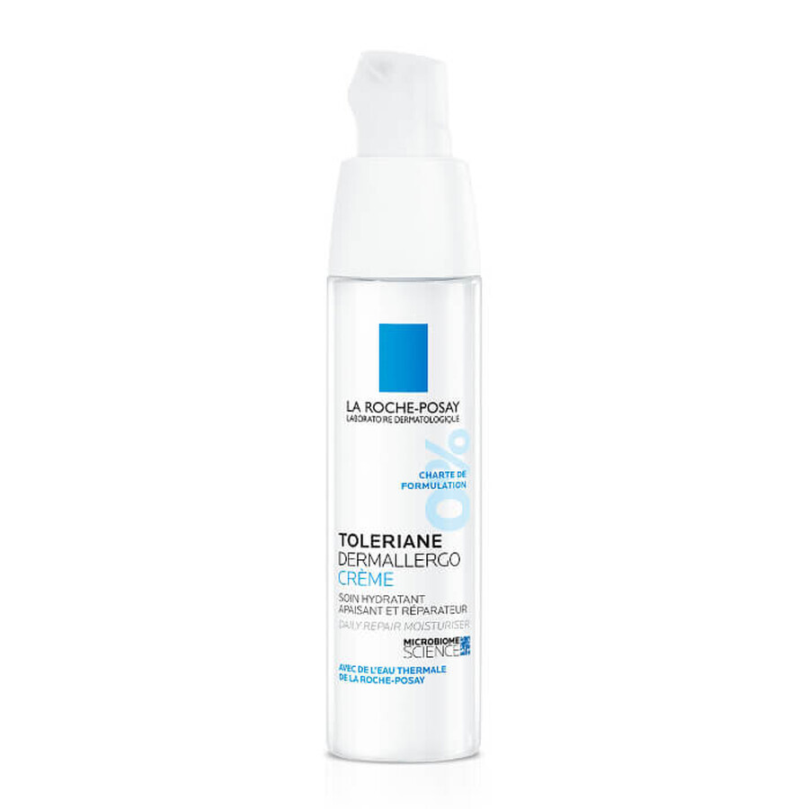 La Roche-Posay Toleriane Dermallergo hydraterende, verzachtende en herstellende crème, 40 ml