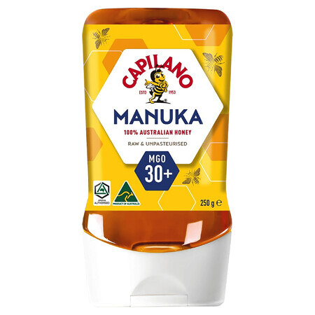 Capilano Active Manuka, Manuka MGO 30+ honing, 250 g