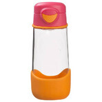 B.Box, water bottle with mouth, tritan, bottle for children, Strawberry Shake, from 9 months, 450 ml