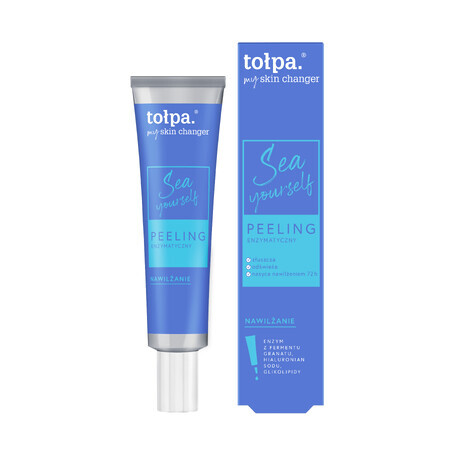 Tolpa My Skin Changer Sea Yourself, peeling enzymatique, 40 ml