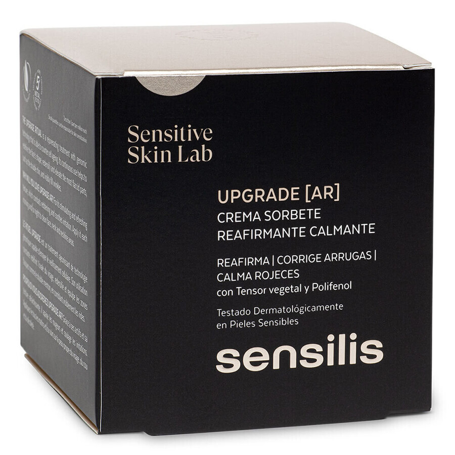 Sensilis Upgrade AR, crema sorbetto rassodante e lenitiva, 50 ml