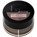 Catrice 3D Brow Two-Tone Pomade Waterproof, Nr. 010 Licht tot Medium, 5 g