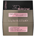 Catrice 3D Brow Two-Tone Pomade Waterproof, Nr. 010 Licht tot Medium, 5 g