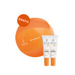 Set Iwostin Solecrin, BB cream, piele sensibilă, SPF 50+, 2 x 30 ml + minge de plajă gratuită