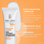 Iwostin Solecrin Lucidin set, beschermende crème verhelderende hyperpigmentatie, SPF 50+, 2 x 50 ml + gratis strandbal