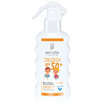 Set Iwostin Solecrin, spray de protecție pentru copii, SPF 50+, 2 x 175 ml + minge de plajă gratuită