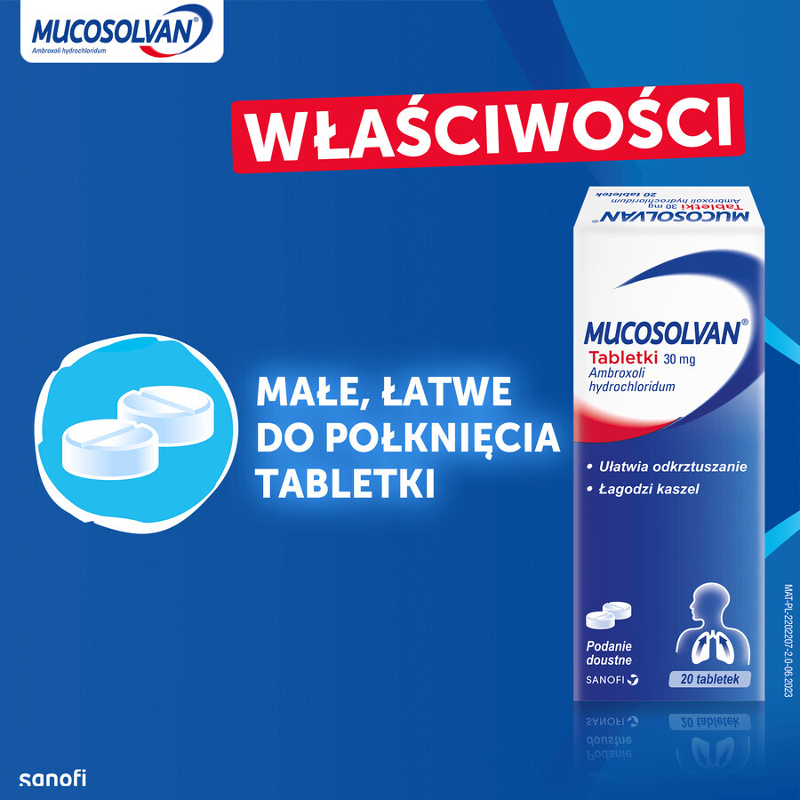 Mucosolvan 30 mg, 20 Tabletten