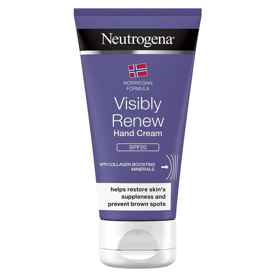 Visibly Renew Hand Cream with SPF 20, 75 ml, Neutrogena