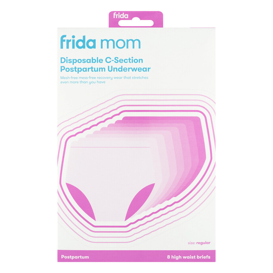 Frida Mom, wegwerp postpartum ondergoed, slips, post keizersnede, 8 stuks