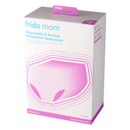 Frida Mom, wegwerp postpartum ondergoed, slips, post keizersnede, 8 stuks