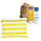 Mustela Sun set, Baby on the go - huid met neiging tot atopie, zonnemelk, SPF 50, 40 ml + Stelatopia, gezichtscr&#232;me, 40 ml + gratis waterdicht cosmeticatasje