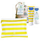 Mustela Sun set, Baby on the go - normale huid, zonnebrandmelk, SPF 50+, 40 ml + Hydra Bebe, gezichtscr&#232;me, 40 ml + gratis waterdicht cosmeticatasje