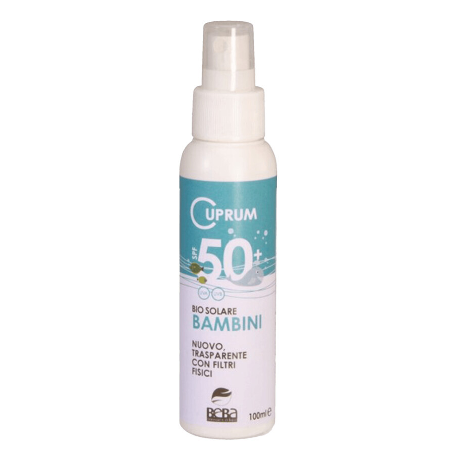 Beba Cuprum Line, Sonnenschutzspray für Kinder, SPF 50, 100 ml