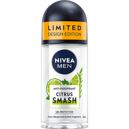 Nivea Men Citrus Smash, antitranspiratiemiddel voor mannen, 50 ml