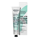 Veoli Botanica Oil-Free Sebum Control Moisturizer, hydrogel dagcrème met actief groene thee-extract met EGCG, Nelupure en Centella Asiatica-extract, 50 ml