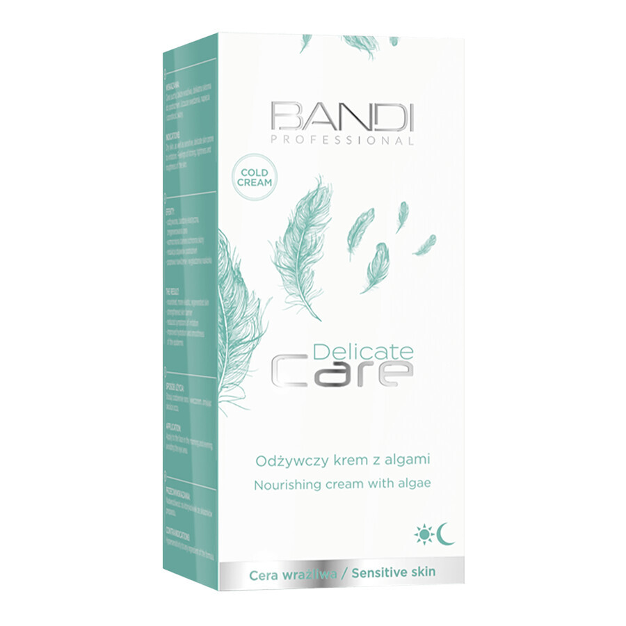 Bandi Delicate Care, crema viso nutriente alle alghe, 50 ml