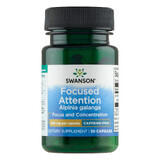 Swanson Gerichte aandacht, 30 capsules