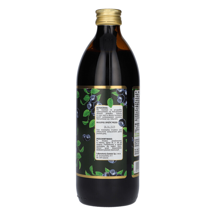 SEMA Herba Aronia, vruchtensap, 500 ml