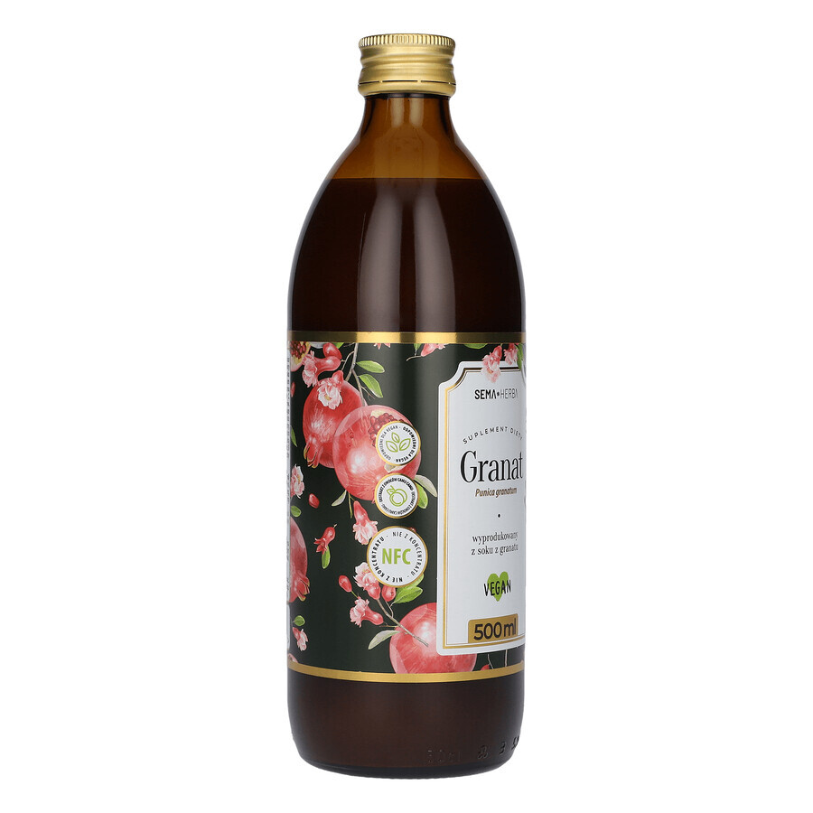 SEMA Herba Granatapfel, Fruchtsaft, 500 ml