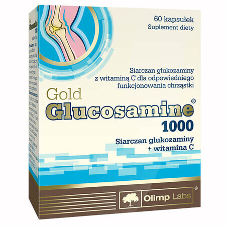 Olimp Gold Glucosamine 1000, 60 gélules