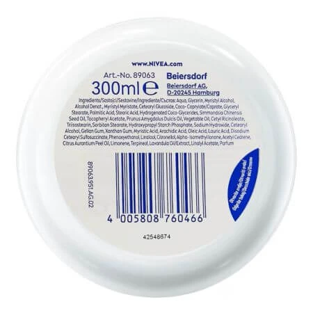 Sanfte Creme mit Vitamin E und Jojobaöl, 300 ml, Nivea
