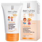 Iwostin Solecrin, leichte Schutzemulsion für Kinder ab 6 Monaten, SPF 50+, 100 ml + Strandball gratis