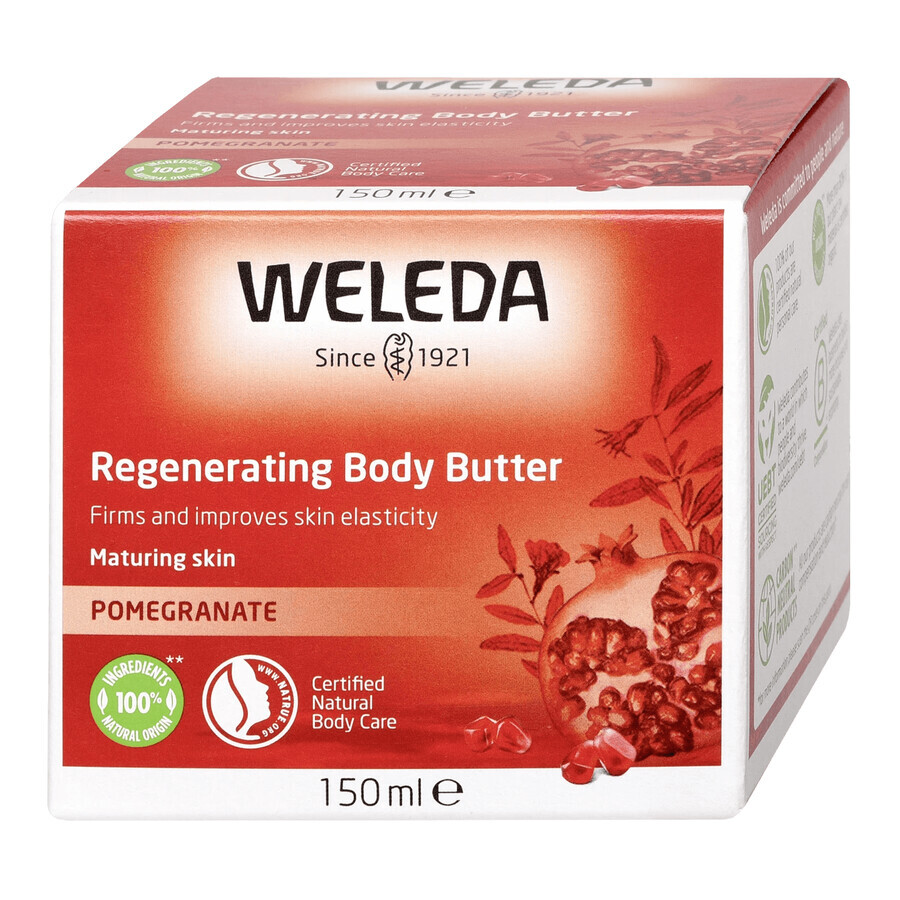 Weleda, unt de corp regenerant cu rodie, 150 ml