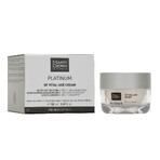 MartiDerm Platinum GF Crema Vital Age, crema revitalizante con efecto iluminador para pieles secas, 50 ml