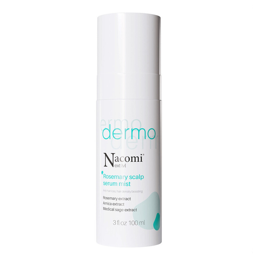 Nacomi Next Level Dermo, serum met rozemarijnnevel tegen haaruitval, 100 ml