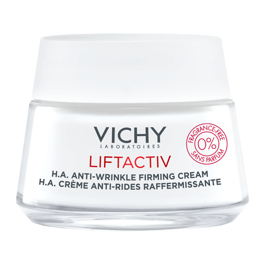 Vichy Liftactiv Supreme H.A.. Wrinkle Corrector, straffende Anti-Falten-Creme, parfümfrei, trockene Haut, 50 ml