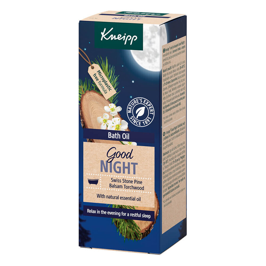 Kneipp Good Night Swiss Pine en Amyris, badolie, 100 ml