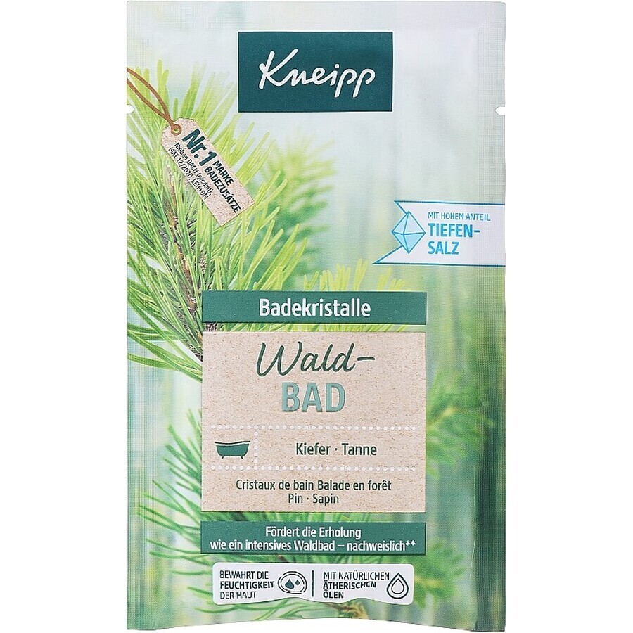 Kneipp Mindful Forest Fir and Pine, mineraalzout badkristallen, 500 g