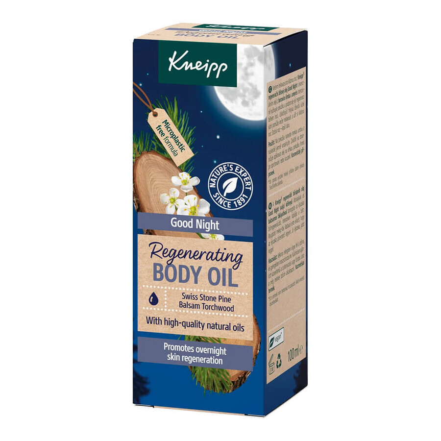 Kneipp Good Night Swiss Pine en Amyris, lichaamsolie, 100 ml