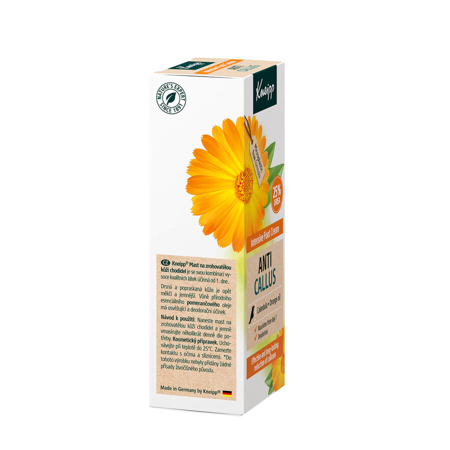 Kneipp, intensive cream for calcareous skin, 50 ml