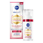 Nivea Cellular Luminous 630, Anti-Aging 2-in-1 Serum gegen Hyperpigmentierung und Falten, 30 ml