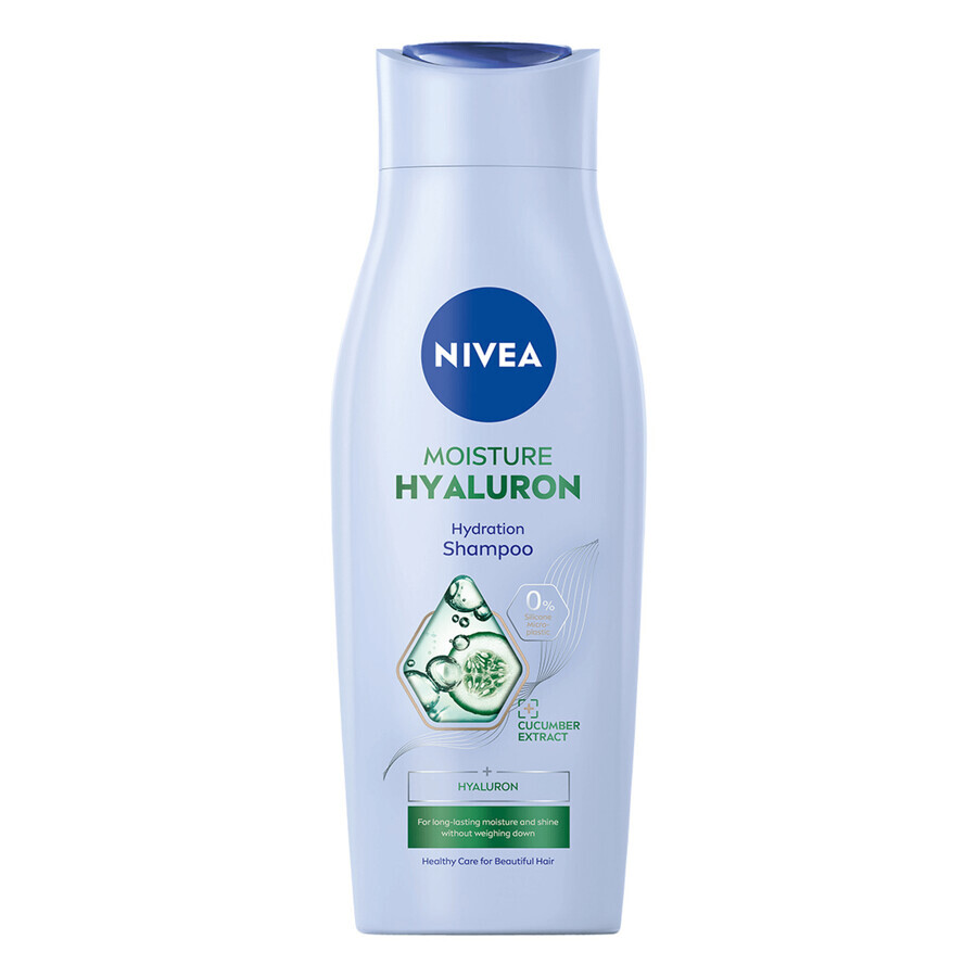 Nivea Moisture Hyualuron, moisturizing shampoo, 400 ml