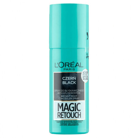 L'Oréal Magic Retouch, touch-up spray for roots, no. 1 black, 75 ml