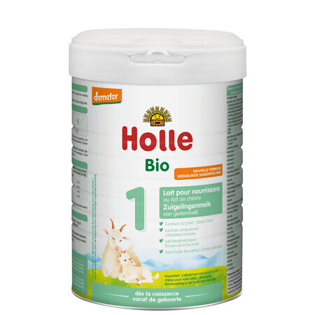 Holle Bio 1, milk for infants based on goat's milk, from birth, 800 g