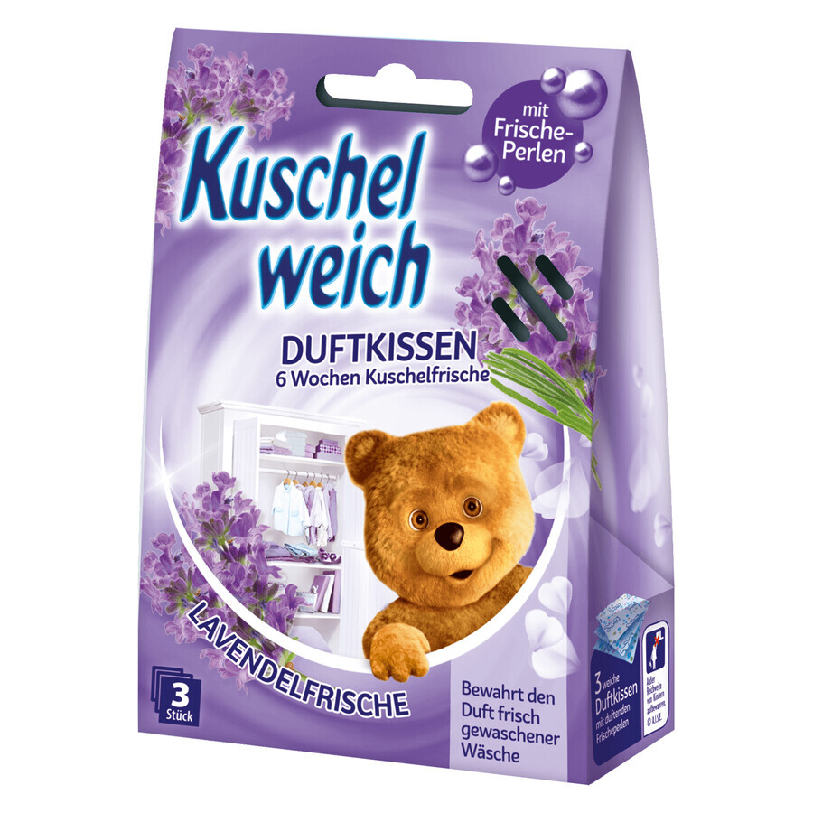 Kuschelweich, geurzakjes, Fresh Lavender, 3 stuks