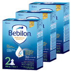 Bebilon Advance Pronutra 2, leche de continuación, más de 6 meses, 3 x 1000 g