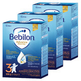 Bebilon Advance Pronutra 3 Junior set, voedzame melkvoeding, na 1 jaar, 3 x 1000 g