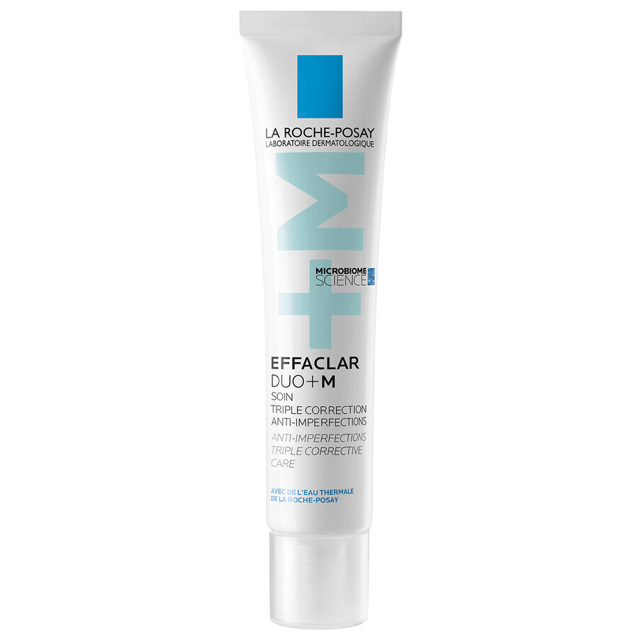 La Roche-Posay Effaclar DUO+M, hydraterende crème voor de acnegevoelige huid, 40 ml