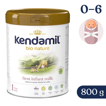 Kendamil Bio Nature First Infant Milk, from birth, 800 g, Kendal Nutricare Ltd.