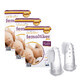 Femaltiker Plus set, chocoladesmaak, 3x12 sachets + gratis Canpol siliconen tandenborstel